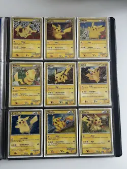 Pokemon TCG Pikachu World 2010 Full Holo Collection - Image 1