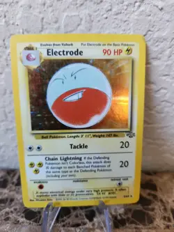 1999 Electrode Holo #2/64 Pokemon Jungle - Image 1