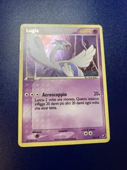 Pokemon Lugia 29/115 Rare Holo Stamp Stamped Ita Ex Secret Forces In Italian - Image 3