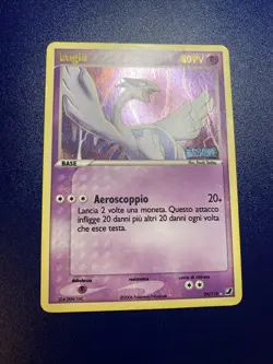 Pokemon Lugia 29/115 Rare Holo Stamp Stamped Ita Ex Secret Forces In Italian - Image 4