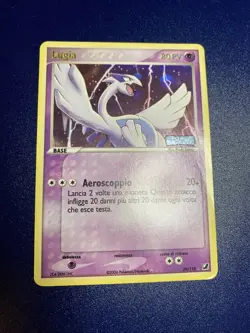 Pokemon Lugia 29/115 Rare Holo Stamp Stamped Ita Ex Secret Forces In Italian - Image 5