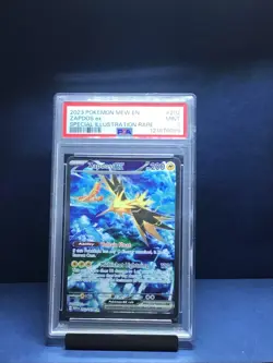 PSA MINT 9 - 2023 Pokemon Mew - Zapdos ex - Special Illustration Rare - Image 1