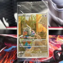 Mimikyu SVP 075 SV: Black Star Promo PF ETB Pokemon TCG - SEALED - Image 2