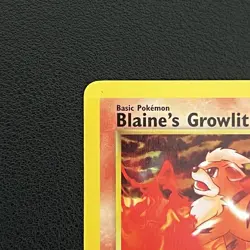 Pokemon TCG Blaine's Growlithe Gym Heroes 62/132 Common Unlimited - LP - Image 4