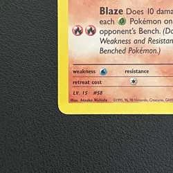 Pokemon TCG Blaine's Growlithe Gym Heroes 62/132 Common Unlimited - LP - Image 5