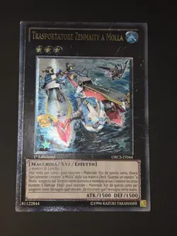 Yu Gi Oh Ita 1St Ed Rare Ultimate Orcs-It044 Zenmaity Transporter A Spring Nm - Image 2