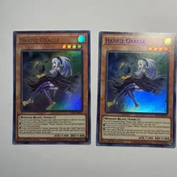 Yugioh 3X Harpie Oracle LDS2-EN077 Ultra - 1st - 1 PURPLE, 1 Gold, 1 Blue - LP - Image 3