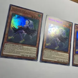 Yugioh 3X Harpie Oracle LDS2-EN077 Ultra - 1st - 1 PURPLE, 1 Gold, 1 Blue - LP - Image 4
