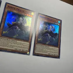 Yugioh 3X Harpie Oracle LDS2-EN077 Ultra - 1st - 1 PURPLE, 1 Gold, 1 Blue - LP - Image 5