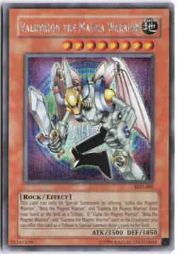 Yugioh - Valkyrion the Magna Warrior SDD-001 Limited - Stairway to the Destined - Image 1