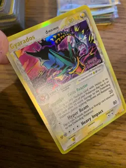 NM! Gyarados (8/110) EX Holon Phantoms Stamped Reverse Holo Delta Pokemon Card! - Image 3