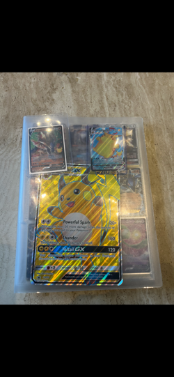 pokemon cards with nearly full binder - Image 1