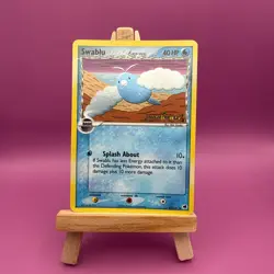 Pokemon Card - Swablu Dragon Frontiers 65/101 Common Reverse Holo Stamped - Image 1
