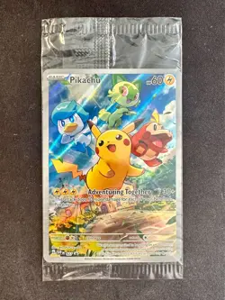 Pikachu SVP 027 2023 S&V Paldea Evolved Pokemon Card TCG Promo SEALED - Nm - Image 1