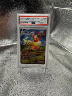 Fa/Flareon Vmax Pokemon Swsh Black Star Promo 180 NM PSA 8 - Image 1