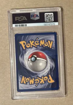 1999 Pokemon Base Set Sandshrew Card #62 PSA 7 - Image 2
