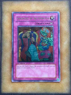 Yugioh Goblin Out of the Frying Pan SOI-EN059 Ultimate Rare 1st Ed LP - Image 1