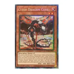 Yu-Gi-Oh! Cyber Dragon Core (Platinum Secret Rare) - Quarter Century Stampede - Image 1