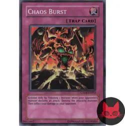 Yugioh Chaos Burst GX04-EN003 Super Rare NM - Image 1