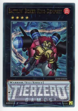 Yugioh Battlin' Boxer King Dempsey LD10-EN036 Ultra Rare 1st Edition NM/LP - Image 1