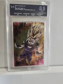 ARK 8.5 SON GOHAN No.07 R Dragon Ball Super Wafer Card BANDAI Japan Very Rare - Image 1