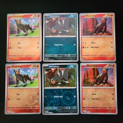 Pokemon Houndour & Houndoom x23 Card Lot Bundle - Image 1