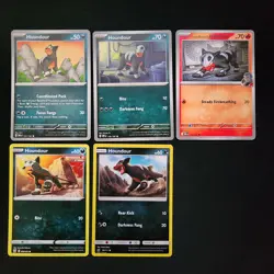 Pokemon Houndour & Houndoom x23 Card Lot Bundle - Image 3