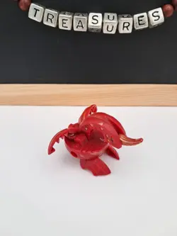 Bakugan Battle Brawlers Pyrus Dragonoid B1 Classic Rare W/ Card - Image 3