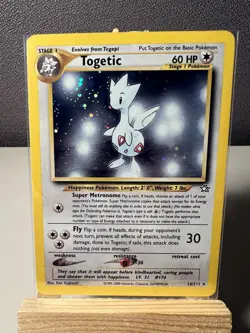 Pokemon TCG Neo Genesis Togetic 16/111 Unlimited Holo Rare Card - Image 1