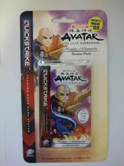 Avatar The Last Airbender - Master of Elements 10 Card Booster Pack - Image 1