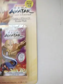 Avatar The Last Airbender - Master of Elements 10 Card Booster Pack - Image 3