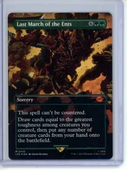 Last March of the Ents (Borderless) Universes Beyond: the Lord of the Rings:... - Image 1