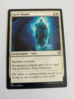 MTG - Spirit Mantle - CMR - Regular Uncommon #385 - Image 1