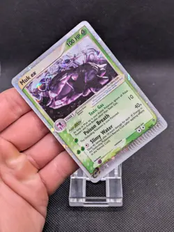 Pokemon Muk EX Dragon Holo Card 96/97 EX Dragon Rare Played - Image 2