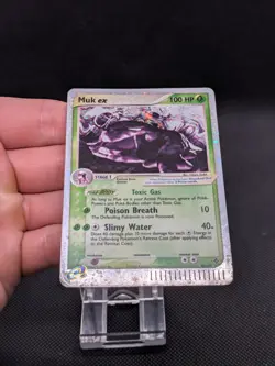 Pokemon Muk EX Dragon Holo Card 96/97 EX Dragon Rare Played - Image 3