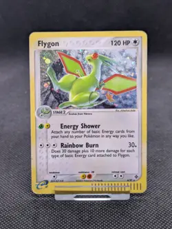Pokemon Flygon EX Dragon 4/97 Holo Rare Card Played - Image 1