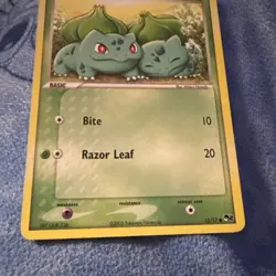 2005 Bulbasaur 12/17 Pop Series 2 Pokemon Mint - Image 2