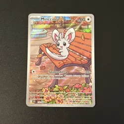 Pokemon Minccino 152/086 Blk It Ita Nm Near Mint Luce Nera - Image 1