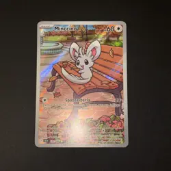 Pokemon Minccino 152/086 Blk It Ita Nm Near Mint Luce Nera - Image 2