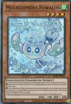 yugioh 1x Mulreizendes Fuwalos RA04-DE050 SUPER 1AUFLAGE DEUTSCH - Image 1