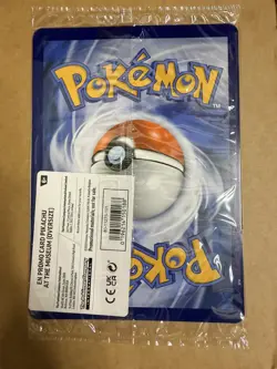 Pokemon TCG 1x Pikachu At The Museum Jumbo Promo Card Natural History Museum - Image 2