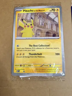 Pokemon TCG 1x Pikachu At The Museum Jumbo Promo Card Natural History Museum - Image 3