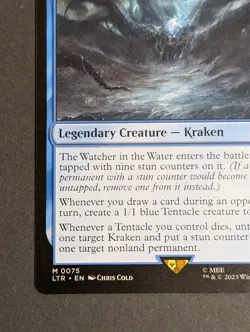 MTG Card - 1x The Watcher in the water - Lord of the Rings - NM - Magic - #075 - Image 5