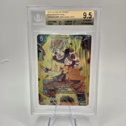 Dragon Ball Super card Final Showdown Son Goku TB3-035 SPR Beckett BGS 9.5 DBS - Image 1