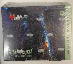 MAGIC THE GATHERING DUSKMOURN: HOUSE OF HORROR COLLECTOR BOOSTER BOX MTG SEALED - Image 1