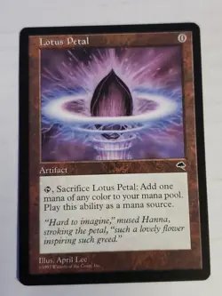 Lotus Petal - Tempest Regular Common Mtg - Image 3