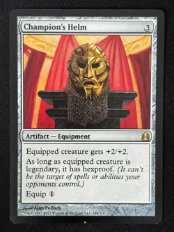 1x MTG Champion's Helm - Commander (CMD) #244 - Magic the Gathering - Image 1