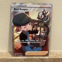 Bird Keeper Full Art Trainer Shining Fates Holo 066/072 Pokemon TCG 2021 MP - Image 1