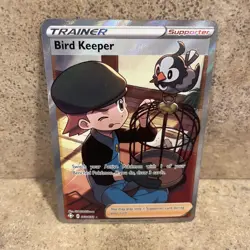 Bird Keeper Full Art Trainer Shining Fates Holo 066/072 Pokemon TCG 2021 MP - Image 2