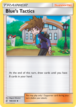 Pokemon - Blue's Tactics - 188/236 - Unified Minds - NM/M - Image 1
